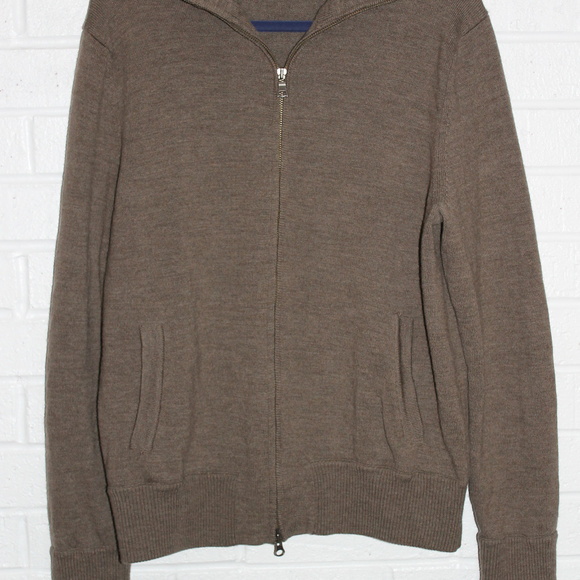 Banana Republic Other - Banana Republic Merino Wool Full Zip Jacket Sz Lg